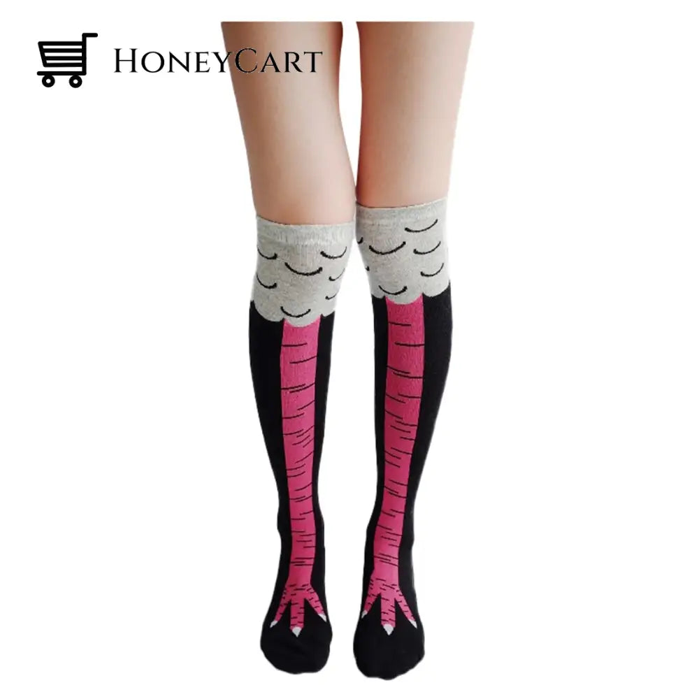 Chickn Feet Sox Pink / Knee Tool