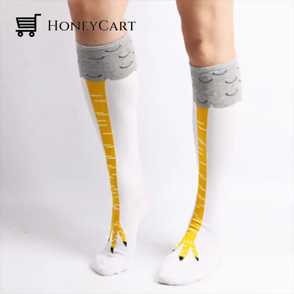 Chickn Feet Sox White / Calf Tool
