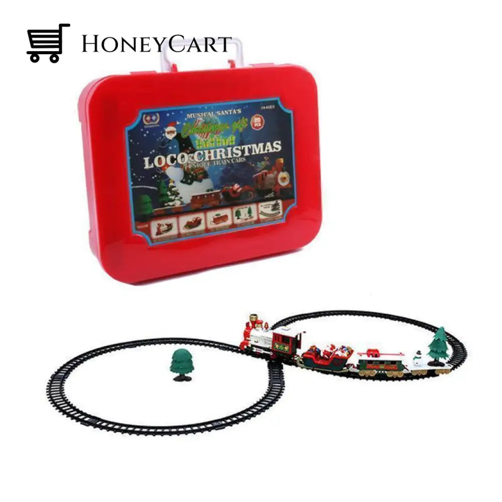 Christmas Electric Rail Car Train Toy Loco Christmas