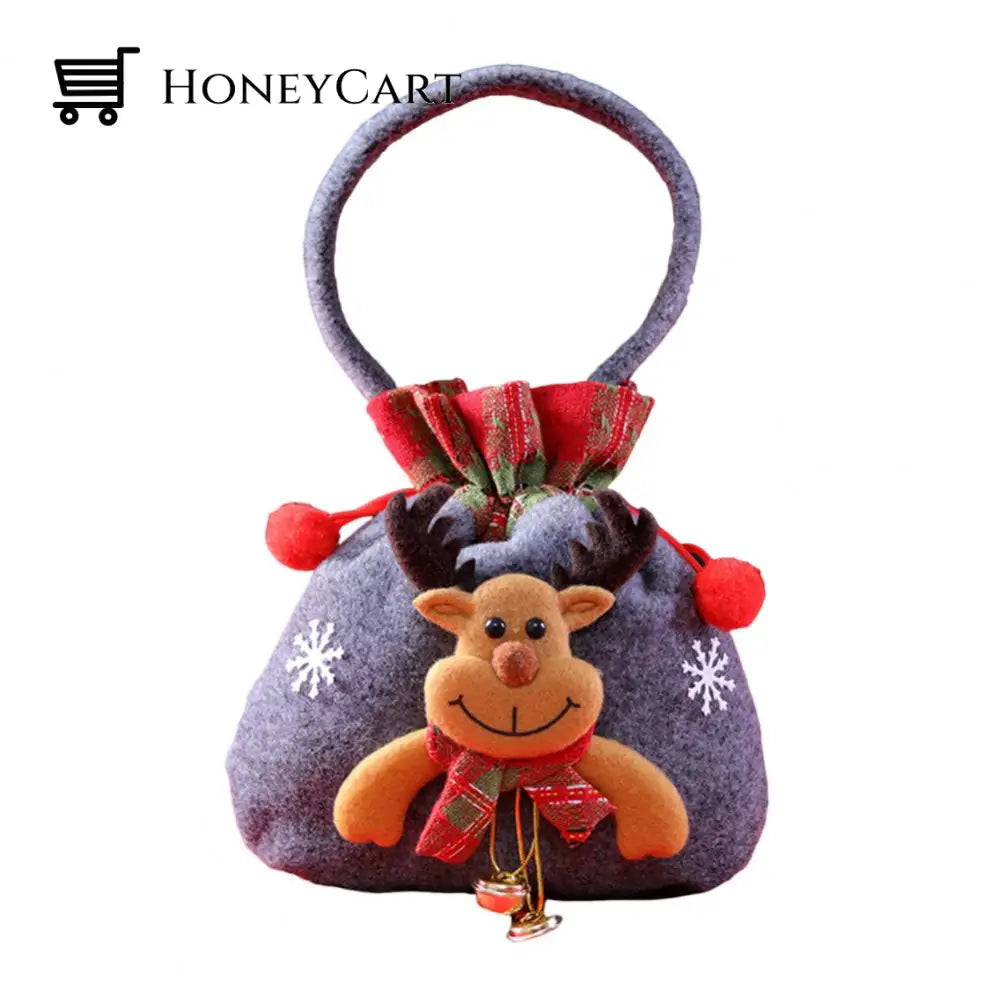Christmas Gift Doll Bags Reindeer