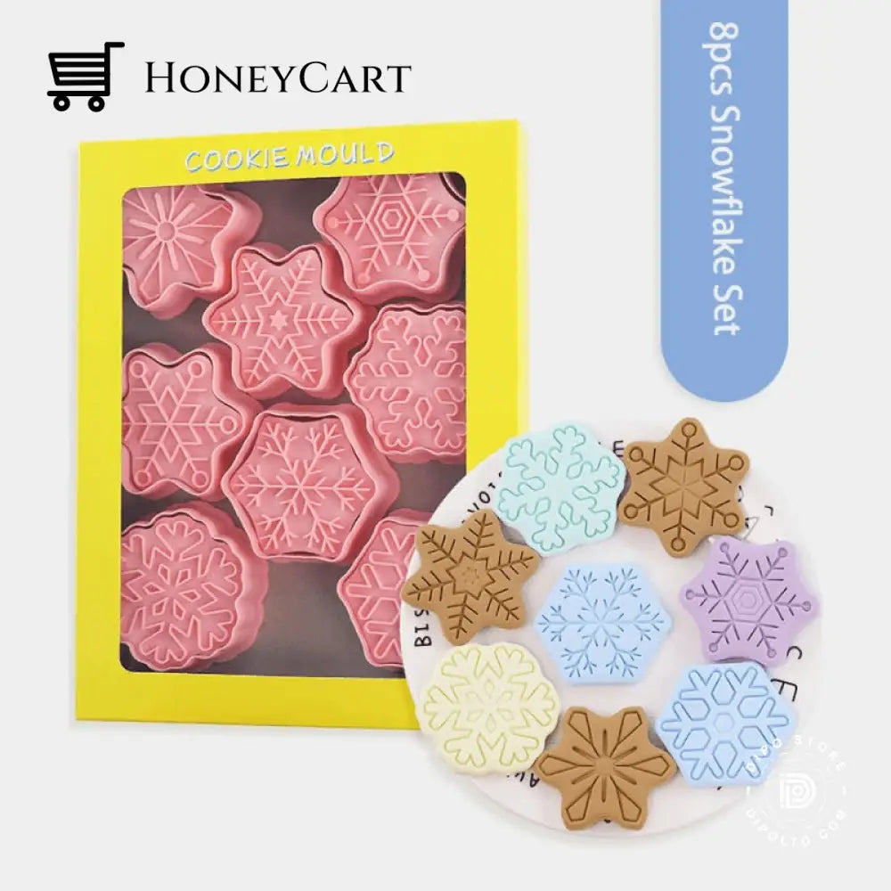 Christmas Hot Deals Diy Cookie Cutter Set Set A(8Pcs) Kids Toys