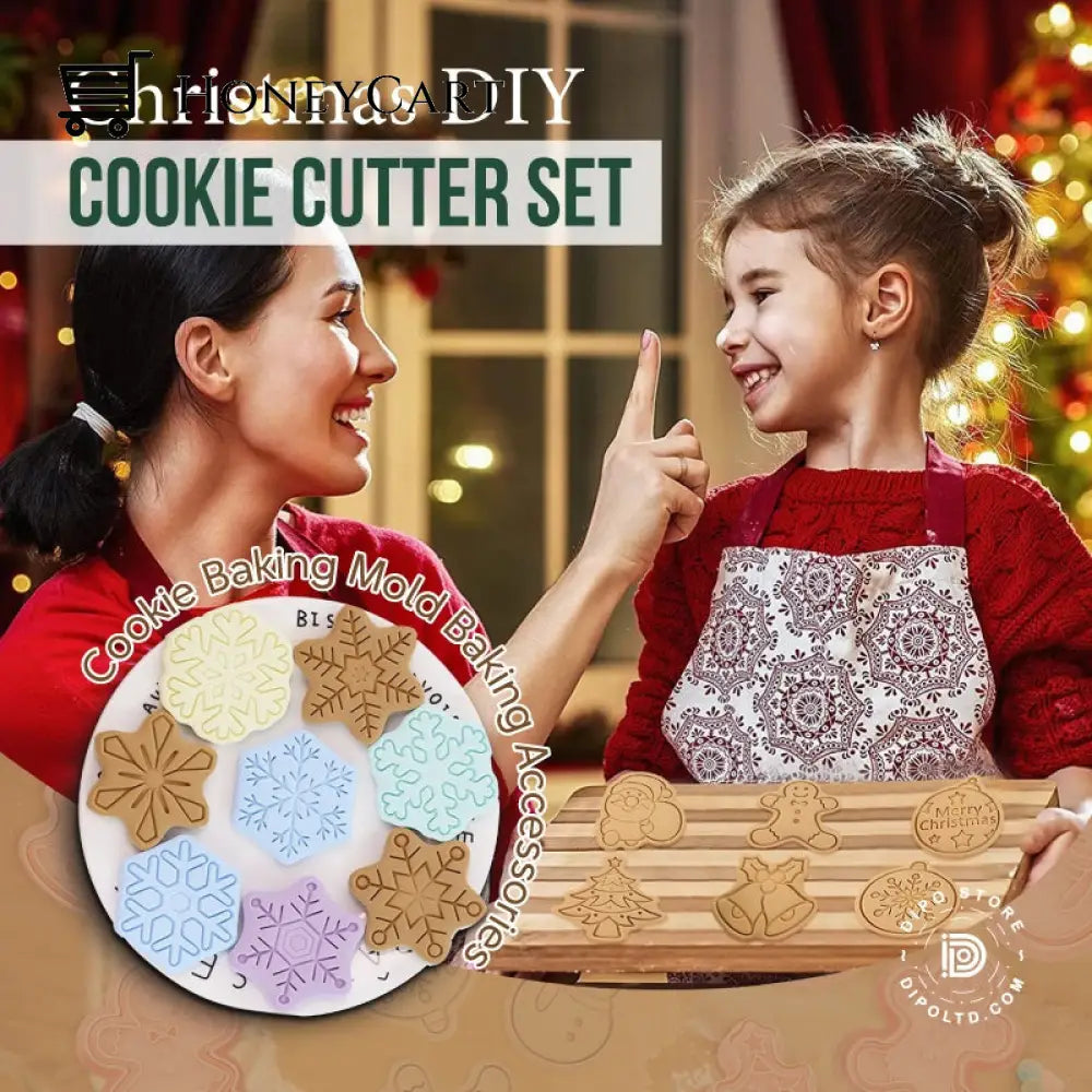 Christmas Hot Deals Diy Cookie Cutter Set Kids Toys