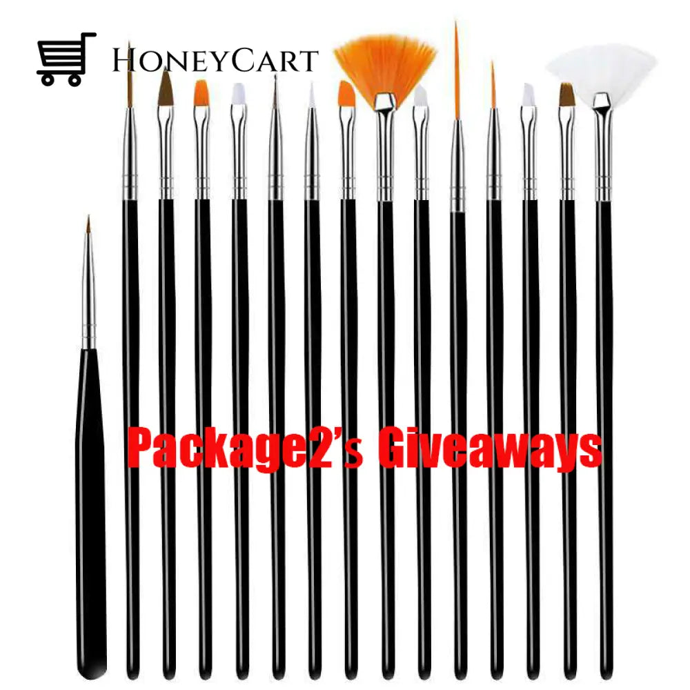 (Christmas Hot Sale Now)-Silicone French Nail Art Stamp- Buy Package2 Get Free Shipping Package2: