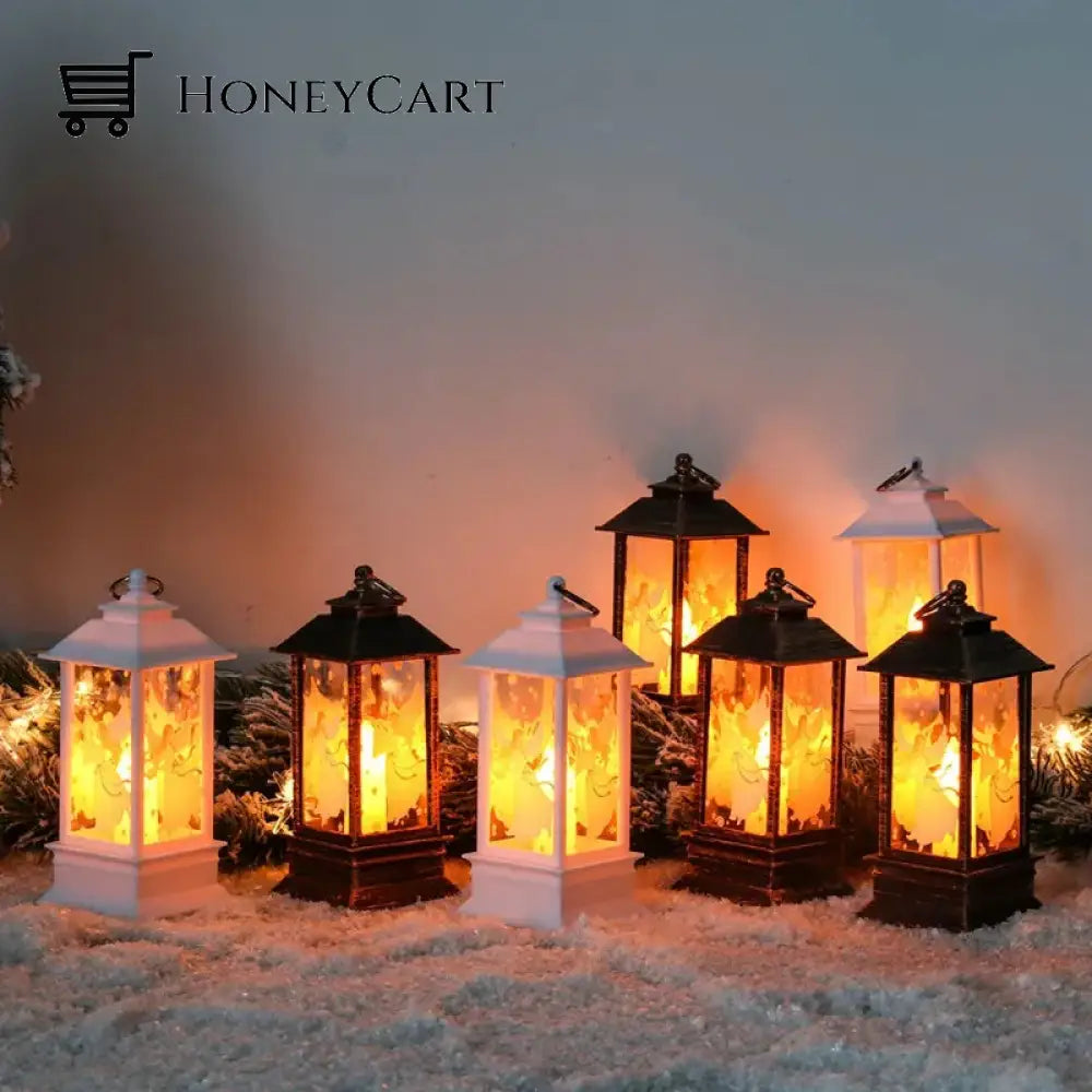 Christmas Lantern Light Merry Decorations For Home 2024