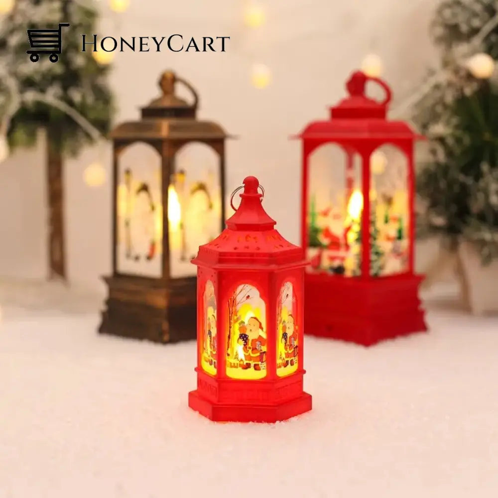 Christmas Lantern Light Merry Decorations For Home 2024