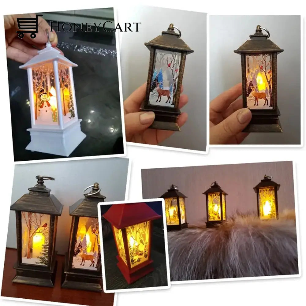 Christmas Lantern Light Merry Decorations For Home 2024