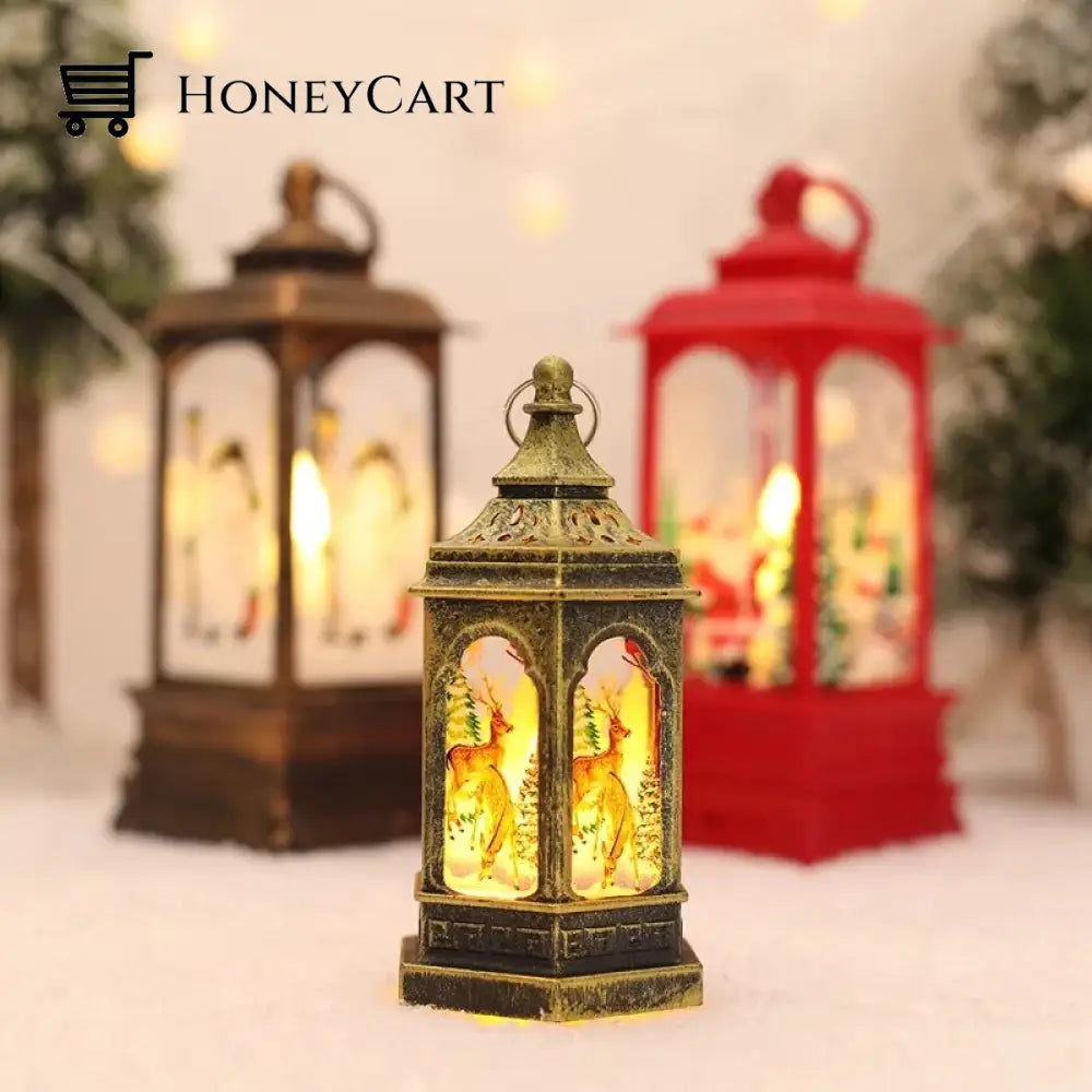 Christmas Lantern Light Merry Decorations For Home 2024