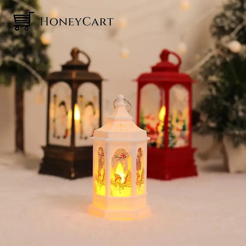 Christmas Lantern Light Merry Decorations For Home 2024
