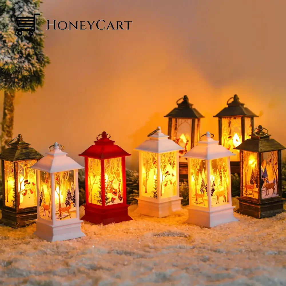 Christmas Lantern Light Merry Decorations For Home 2024