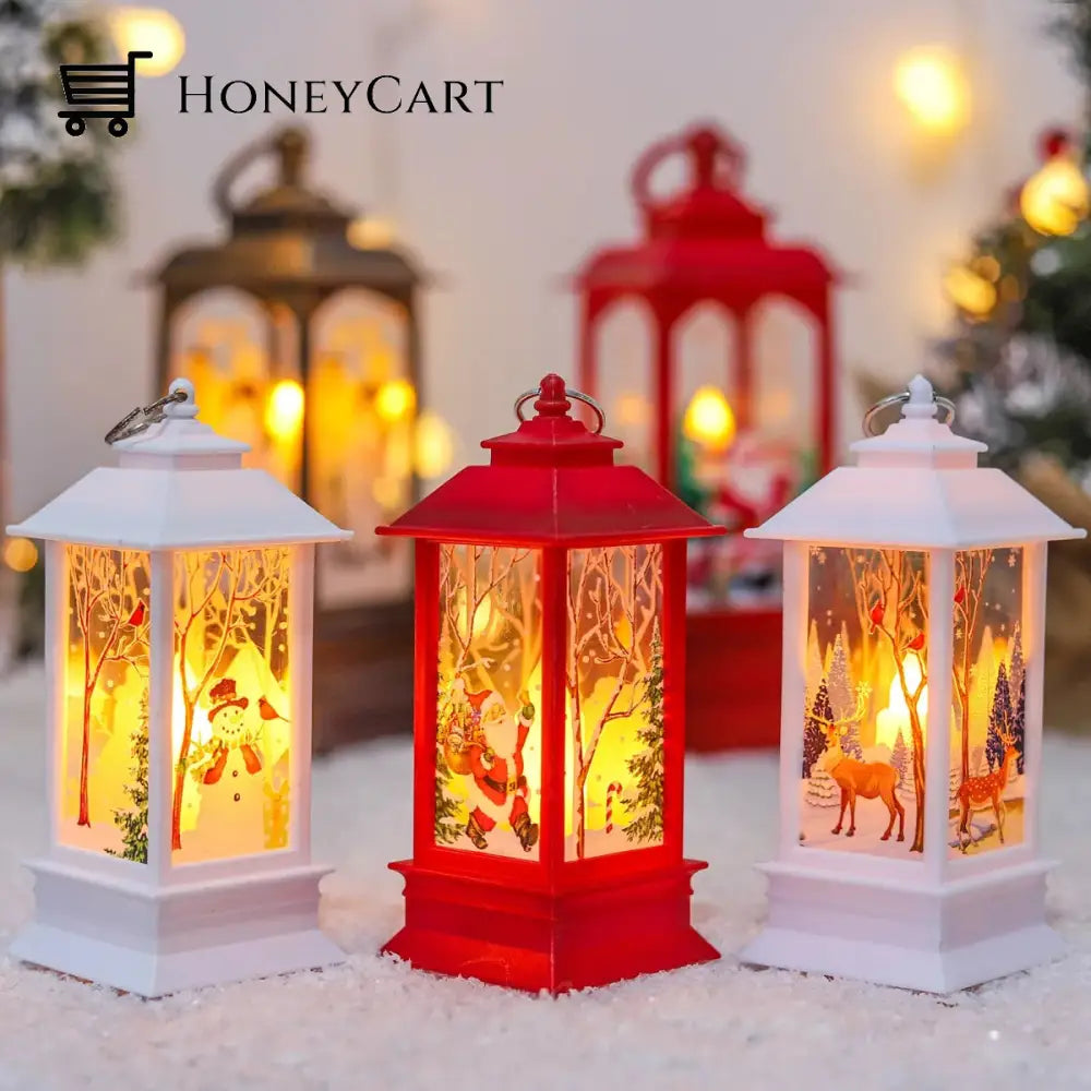 Christmas Lantern Light Merry Decorations For Home 2024