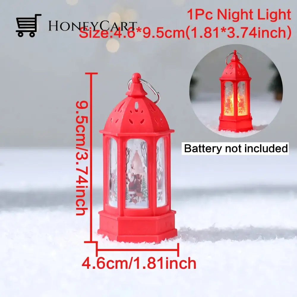 Christmas Lantern Light Merry Decorations For Home 2024 New 1