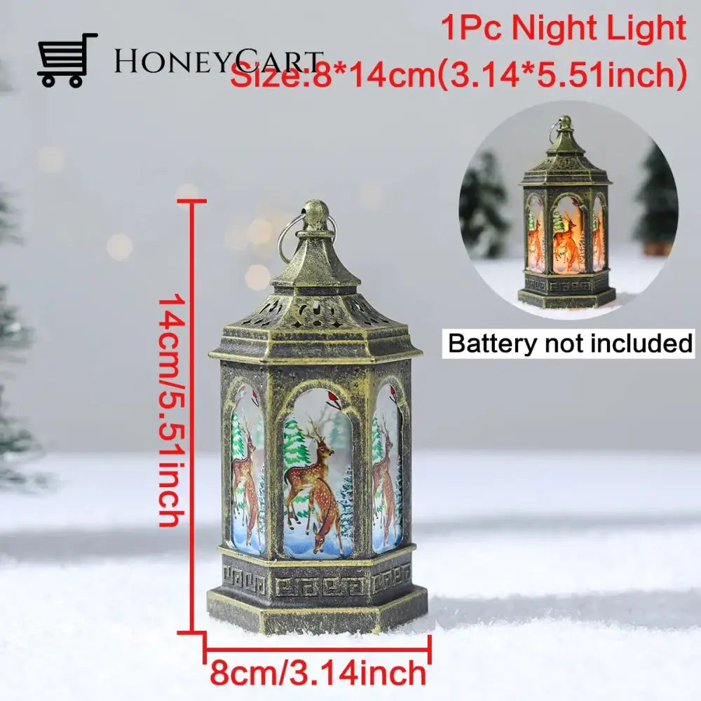 Christmas Lantern Light Merry Decorations For Home 2024 New 10