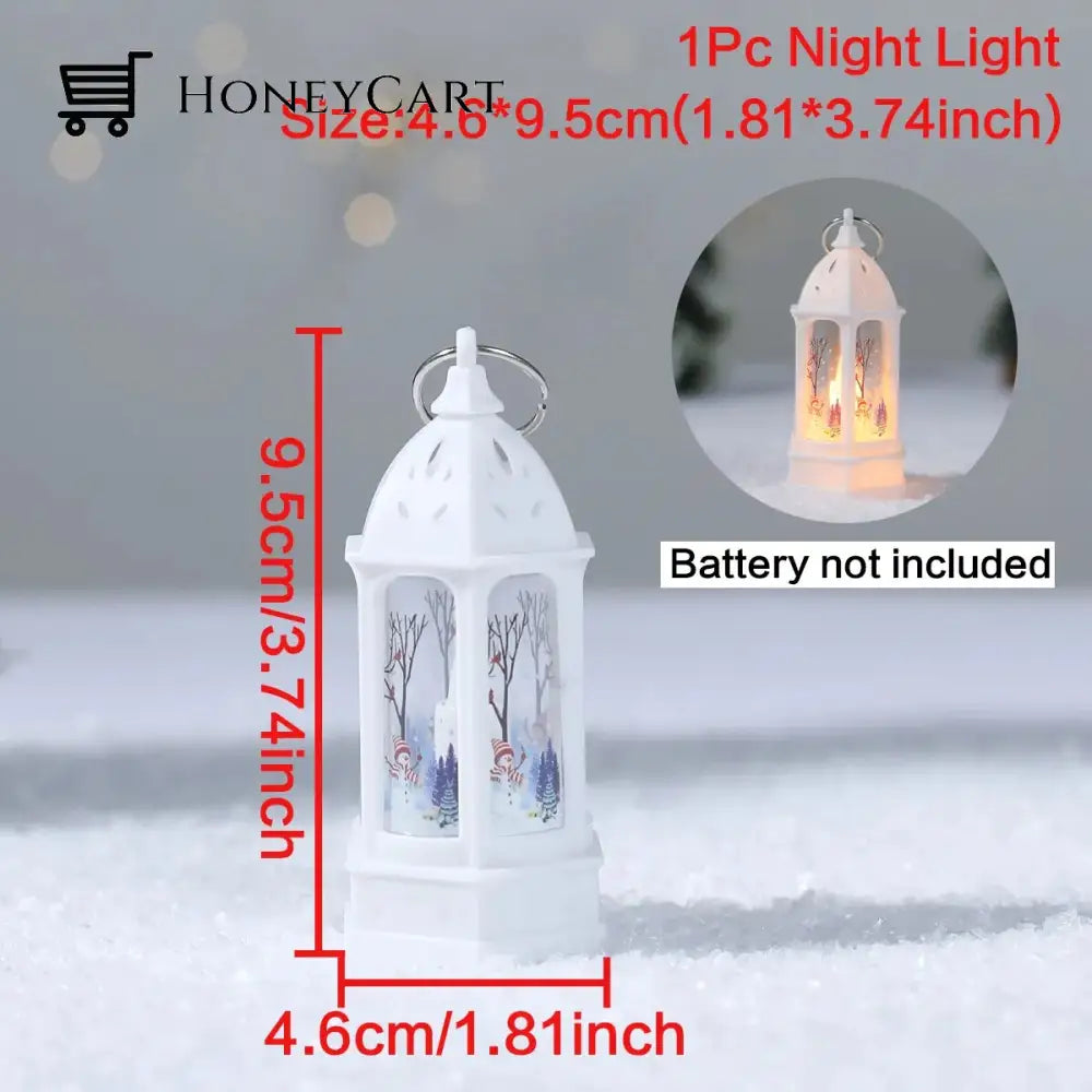 Christmas Lantern Light Merry Decorations For Home 2024 New 2