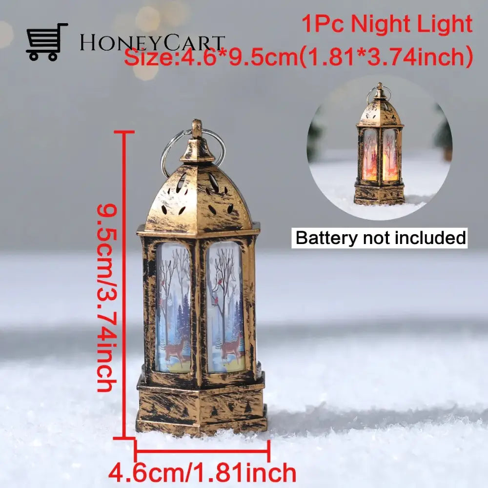 Christmas Lantern Light Merry Decorations For Home 2024 New 3