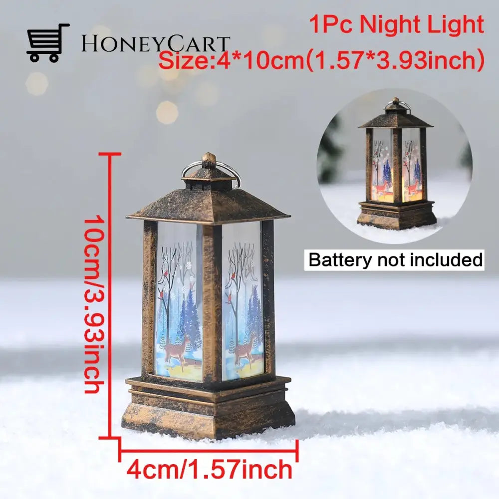 Christmas Lantern Light Merry Decorations For Home 2024 New 6