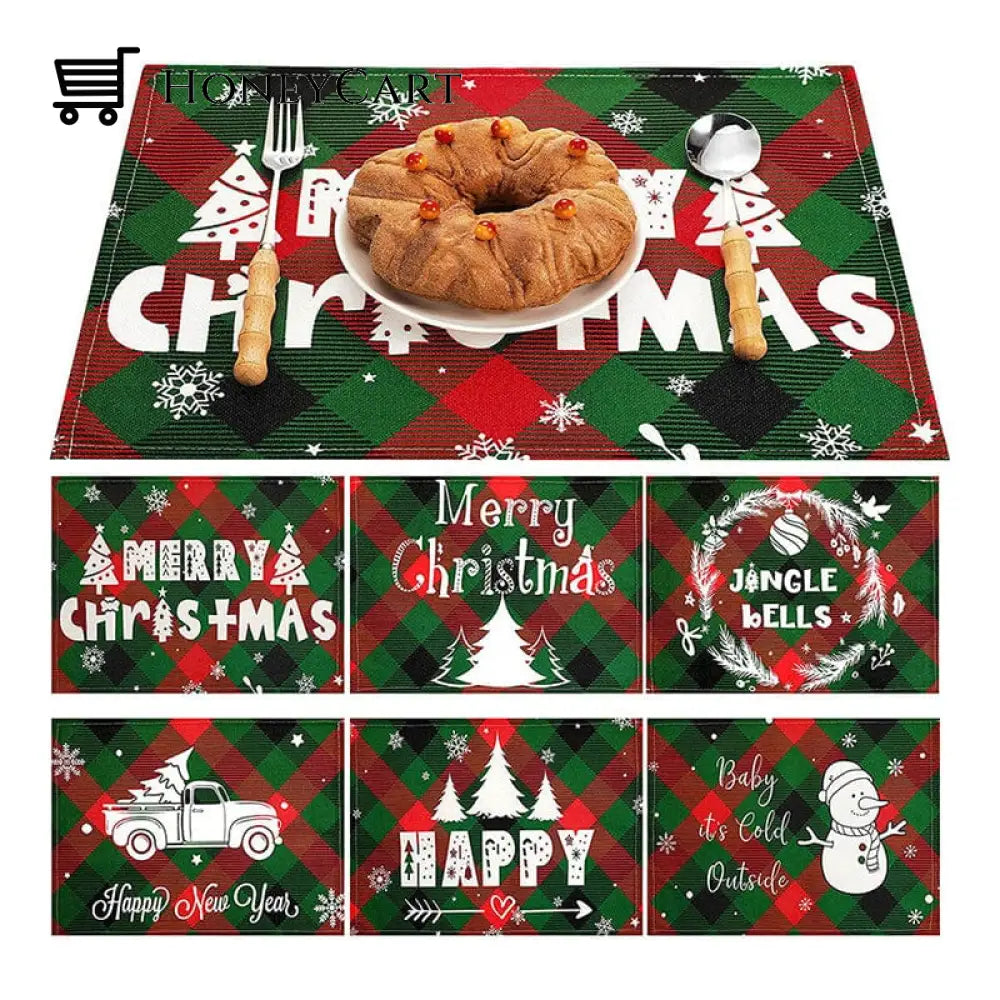 Christmas Plaid Placemat