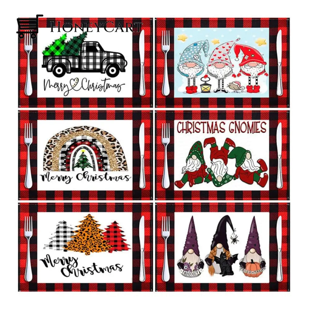 Christmas Plaid Placemat