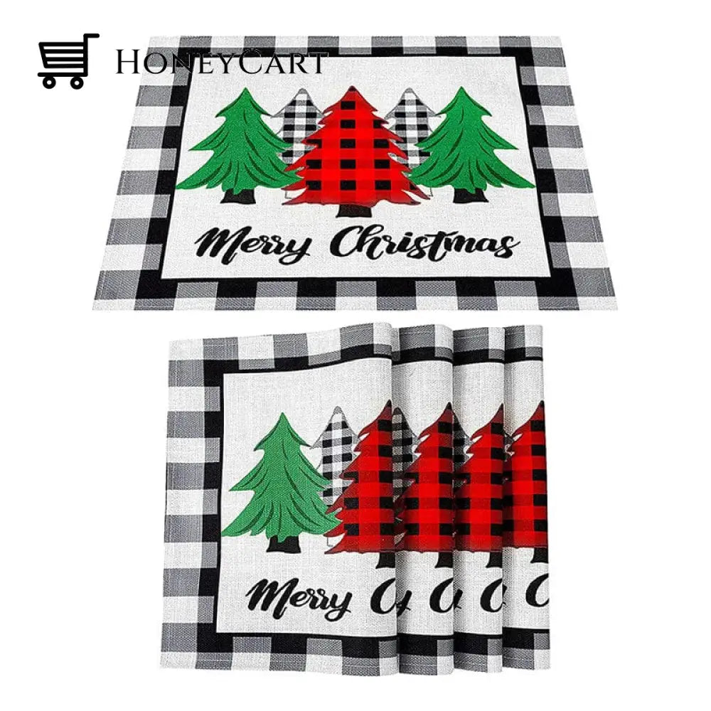 Christmas Plaid Placemat