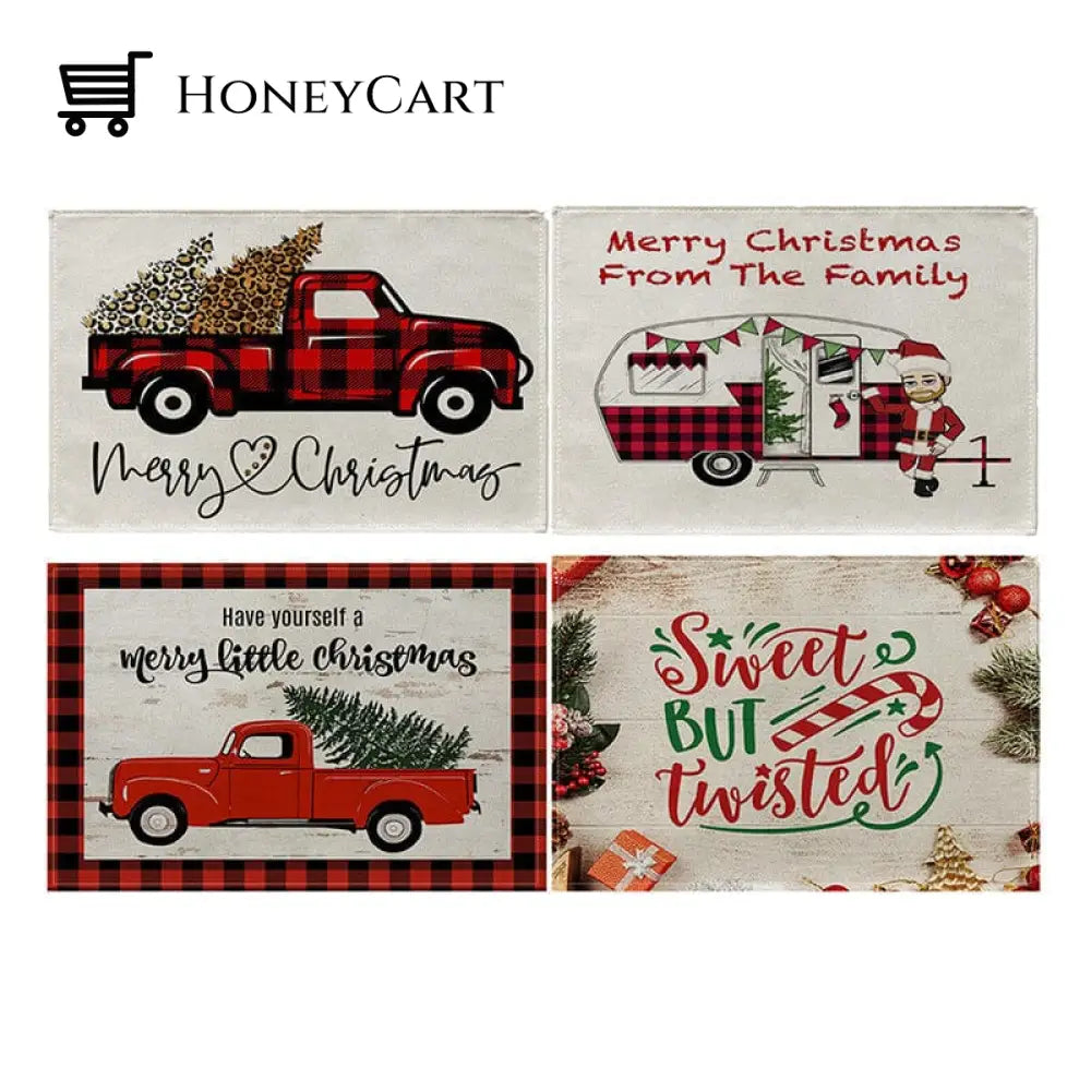 Christmas Plaid Placemat