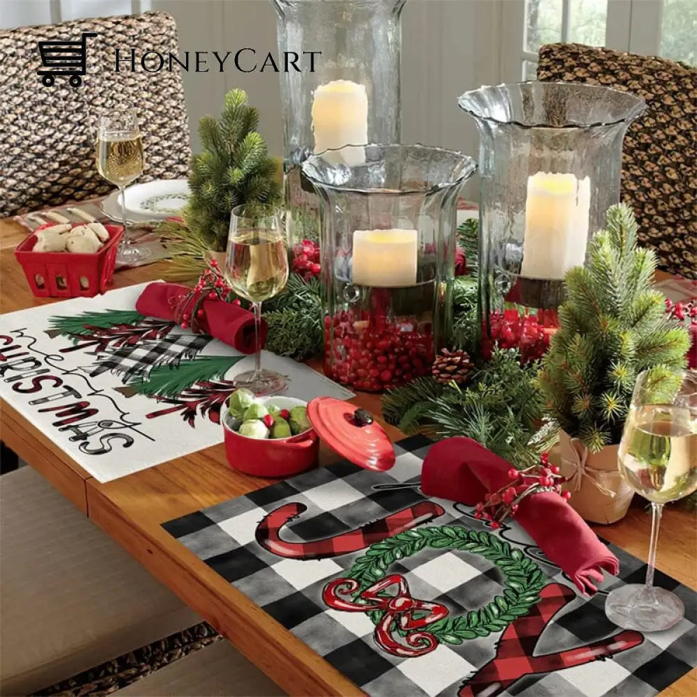 Christmas Plaid Placemat