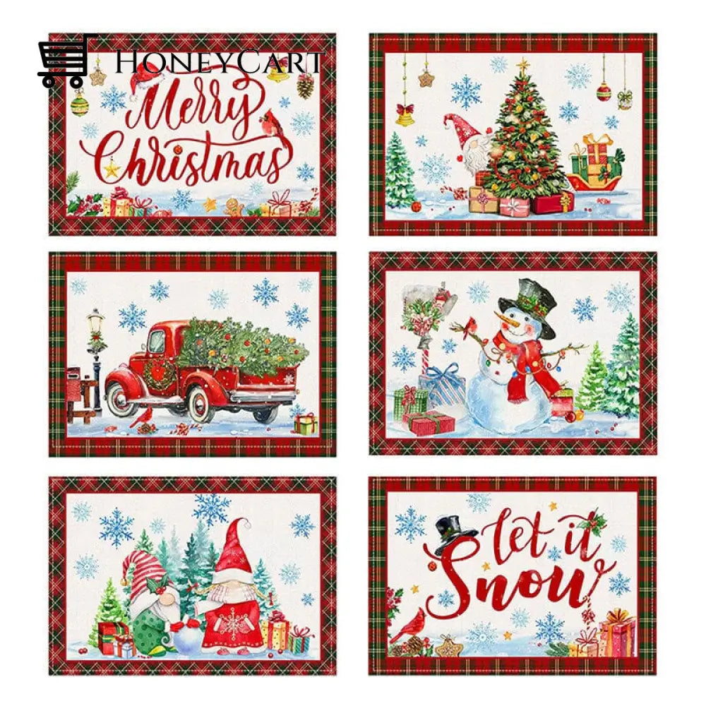 Christmas Plaid Placemat