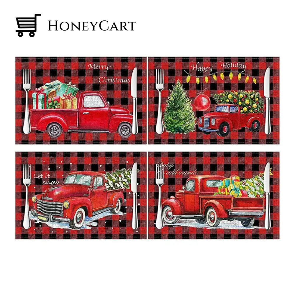 Christmas Plaid Placemat
