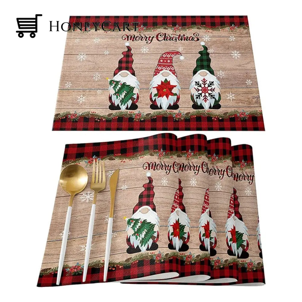 Christmas Plaid Placemat