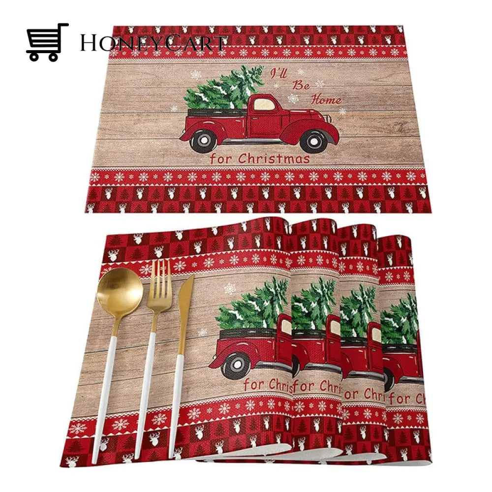 Christmas Plaid Placemat