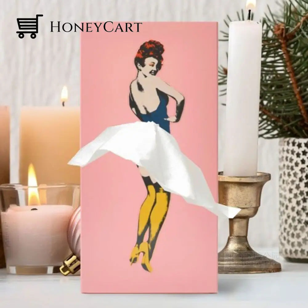 Classy Girl Tissue Box Pink
