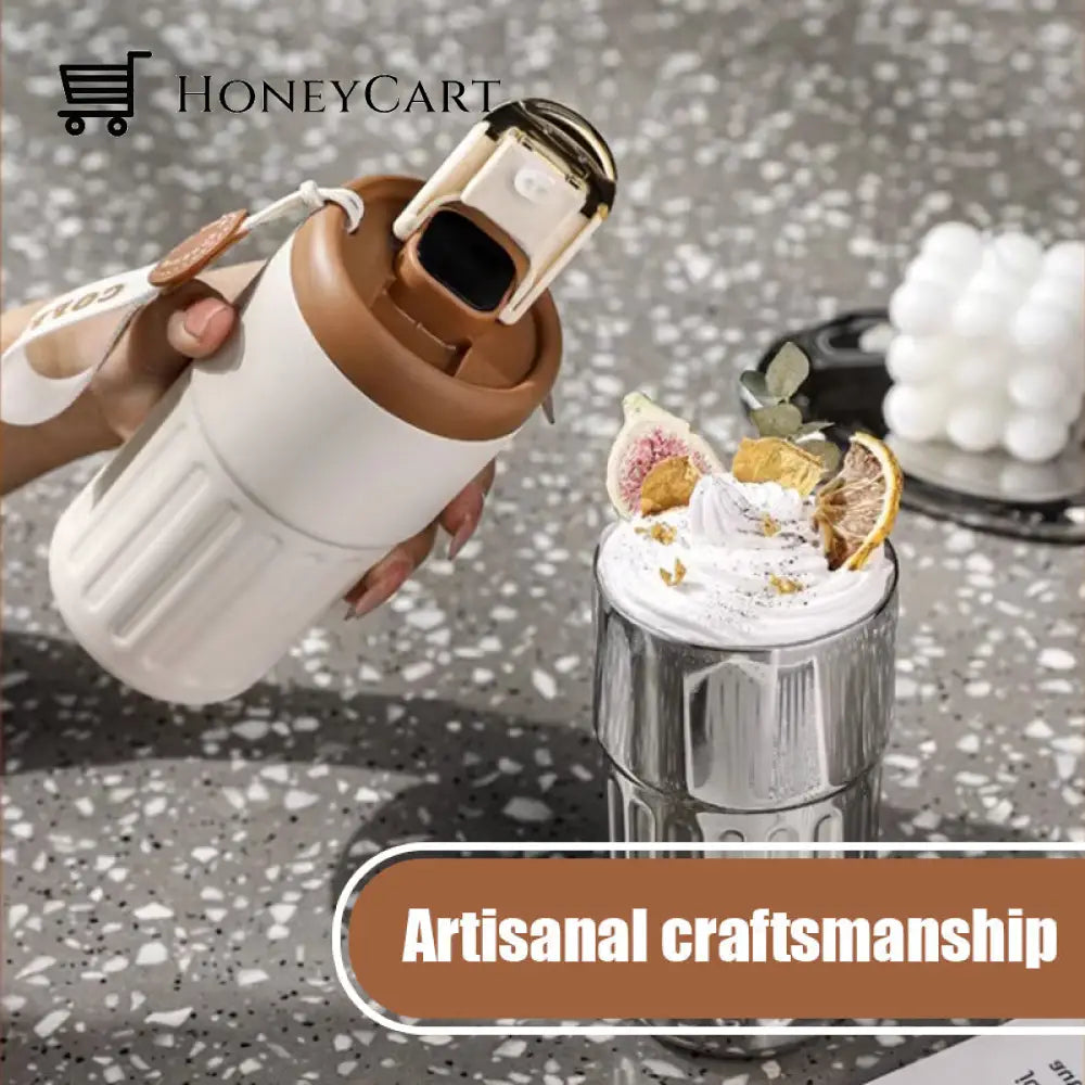 Coffee Thermos With Temperature Display Houseware & Kitchen
