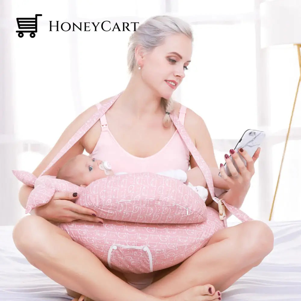 Comfy Baby Adjustable Nursing Washable Pillow Food