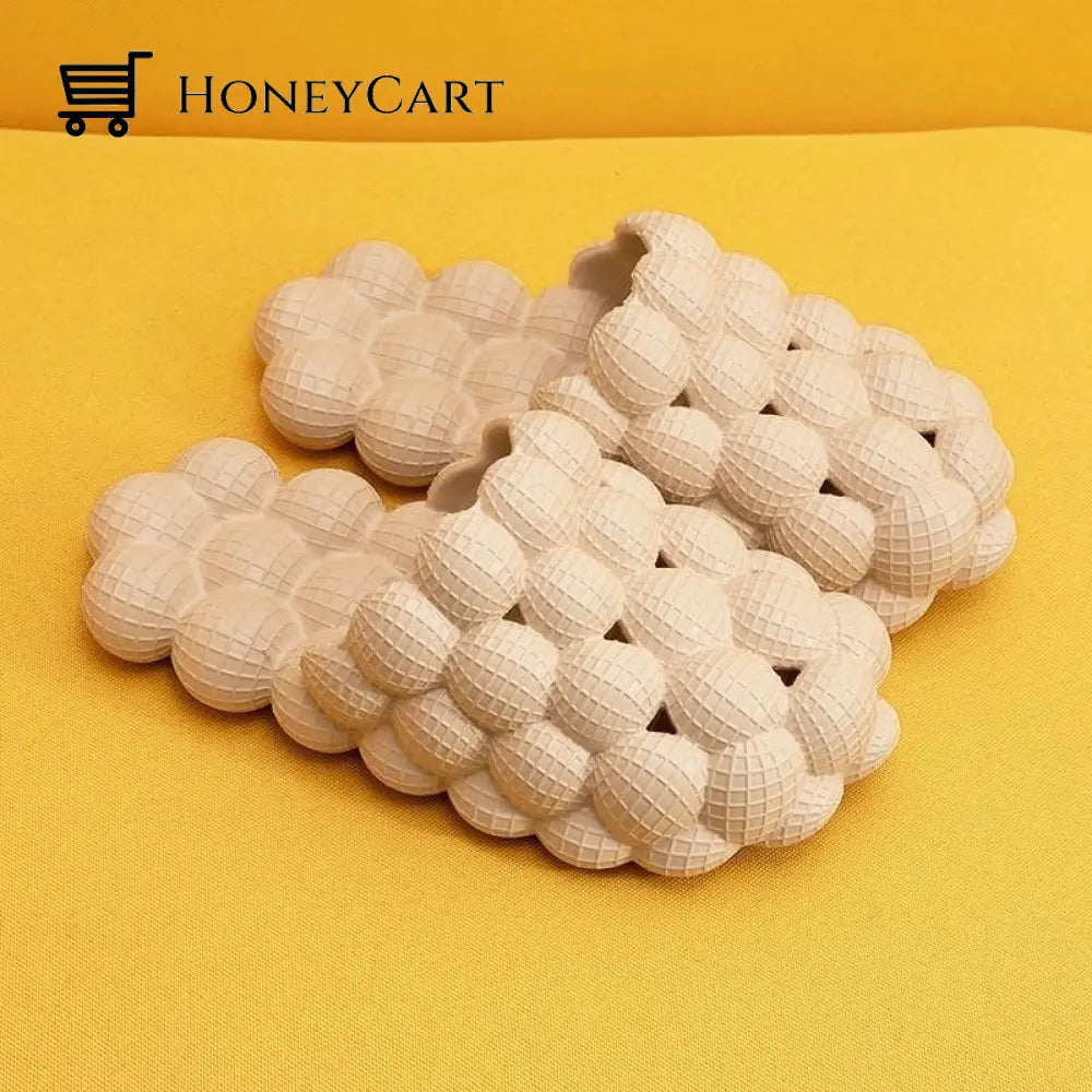 Comfy Cloud Slippers Beige / 5