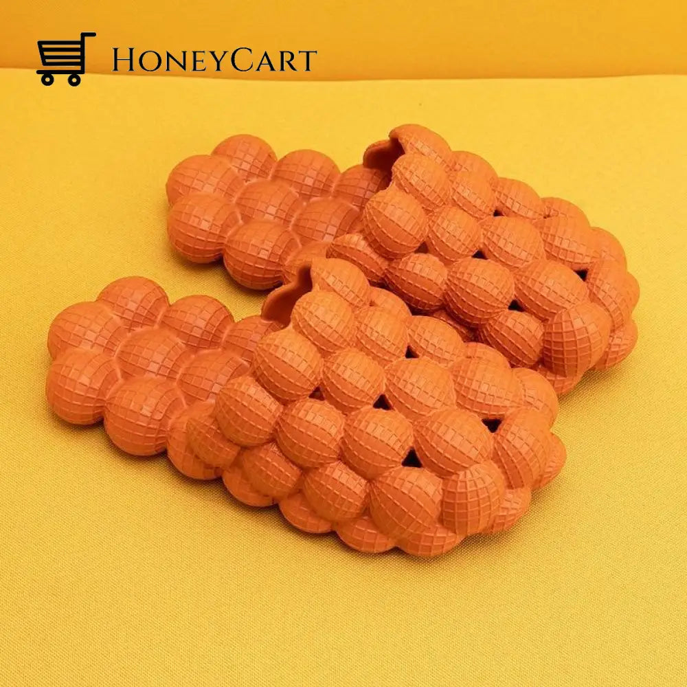 Comfy Cloud Slippers Orange / 12
