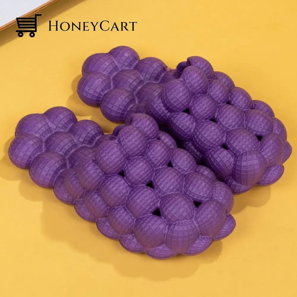 Comfy Cloud Slippers Purple / 5