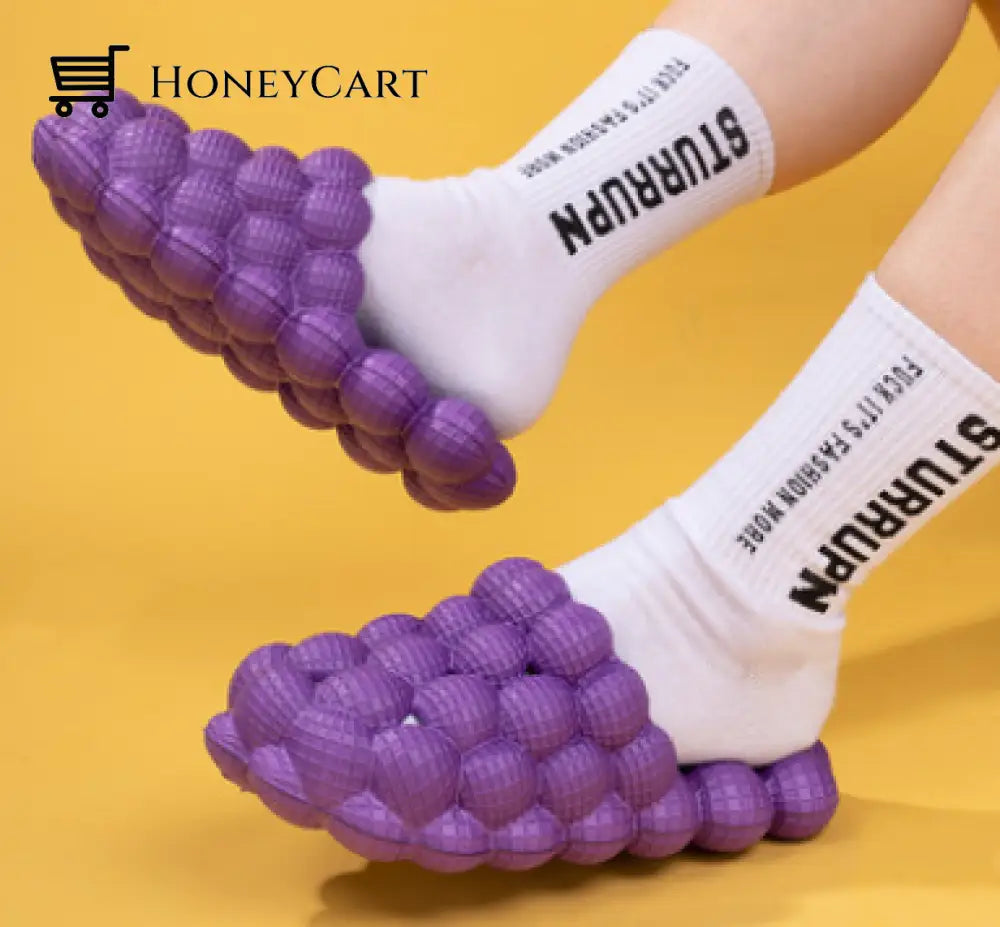 Comfy Cloud Slippers Purple / 7