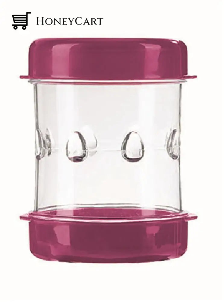 Cooked Egg Sheller Hand Crank Automatic Purple