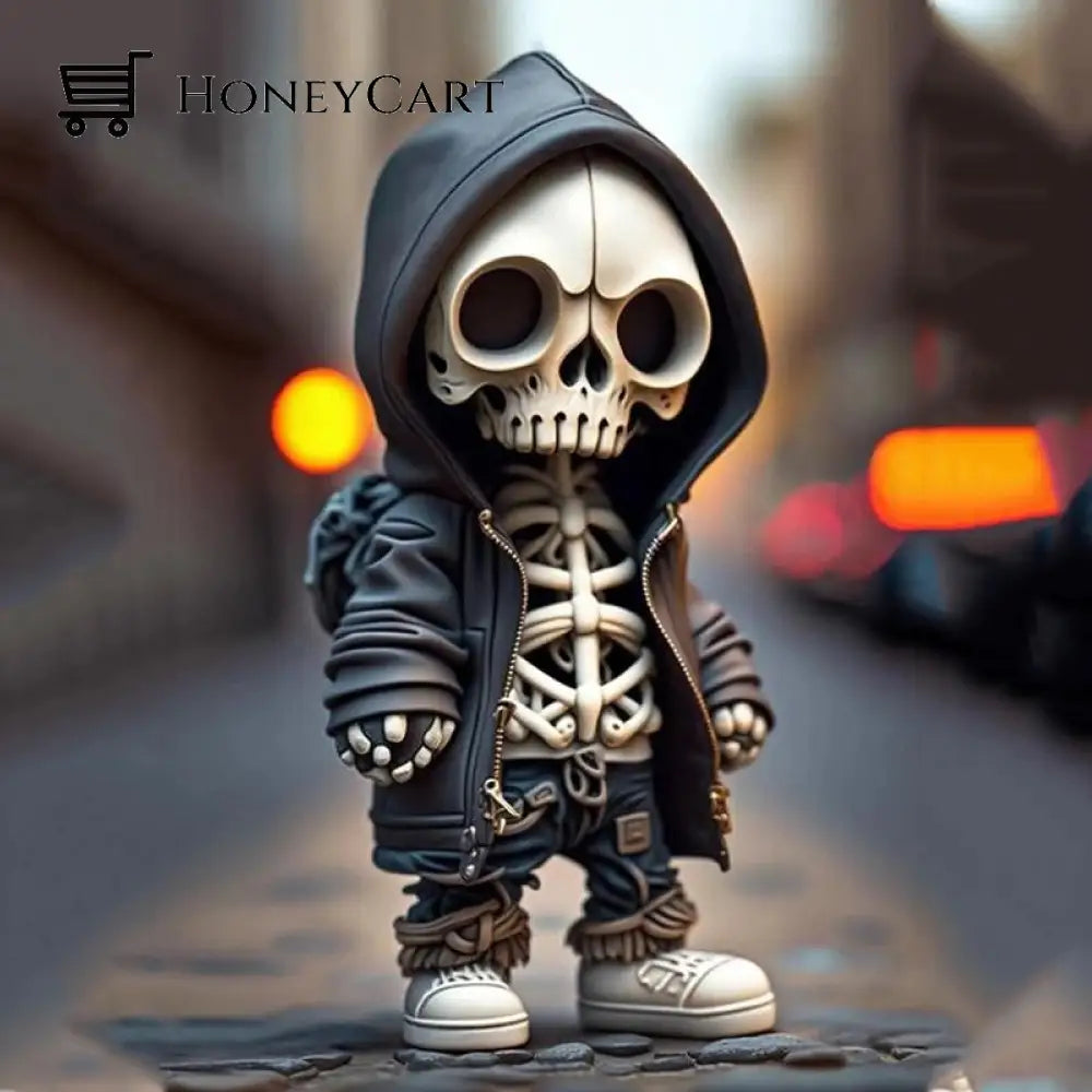 Cool Skeleton Figurines Black