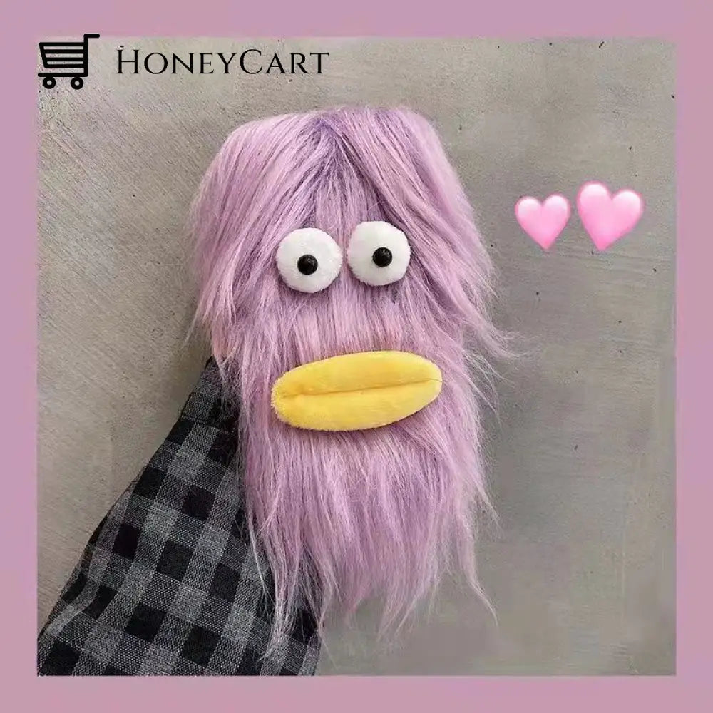 Crazy Eyes Funny Doll Iphone Case For Se 2020 / Purple Mobile Phone Cases