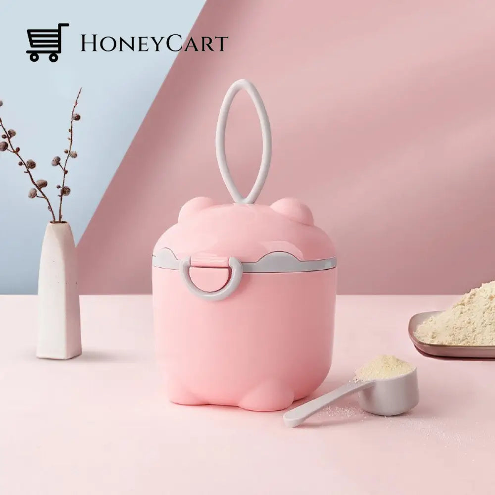 Creative Baby Milk Powder Box Pink-L Food