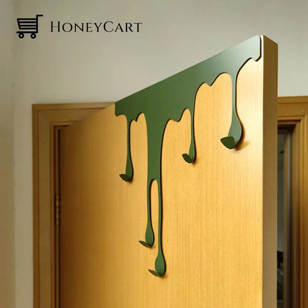 Creative Coat Hook - Carbon Steel Green Houseware & Kitchen
