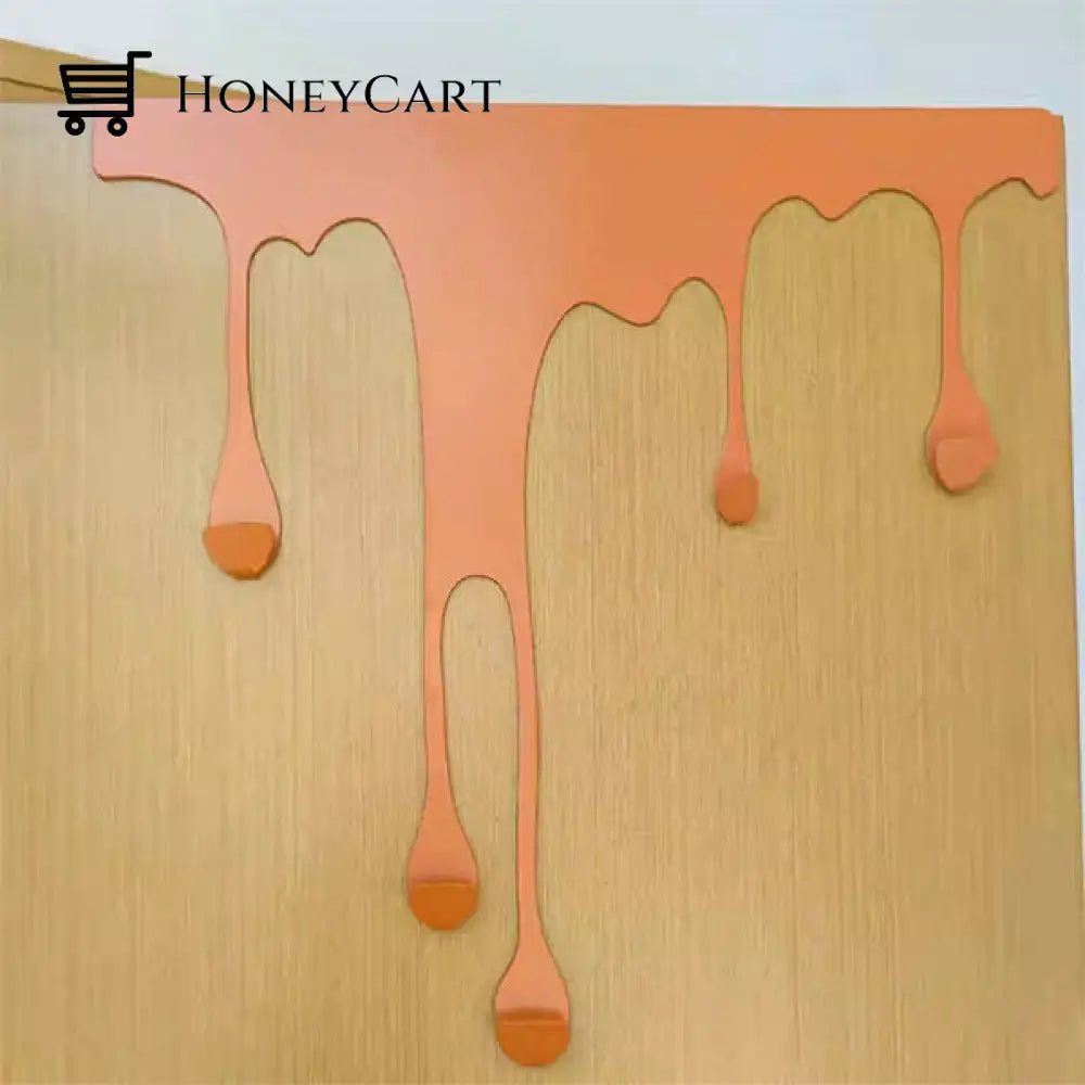 Creative Coat Hook - Carbon Steel Orange Houseware & Kitchen