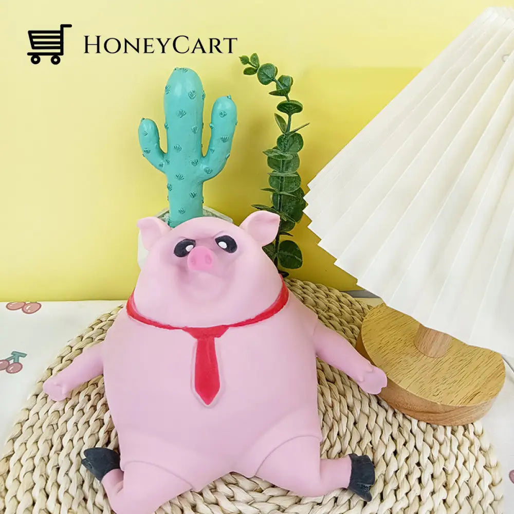 Creative Decompression Pink Piggy Toy