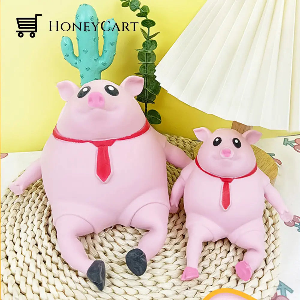 Creative Decompression Pink Piggy Toy