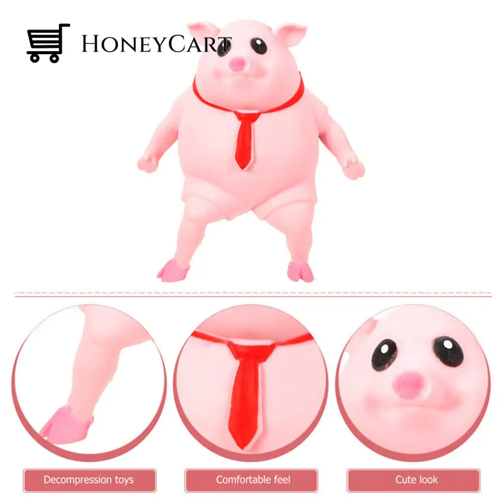Creative Decompression Pink Piggy Toy