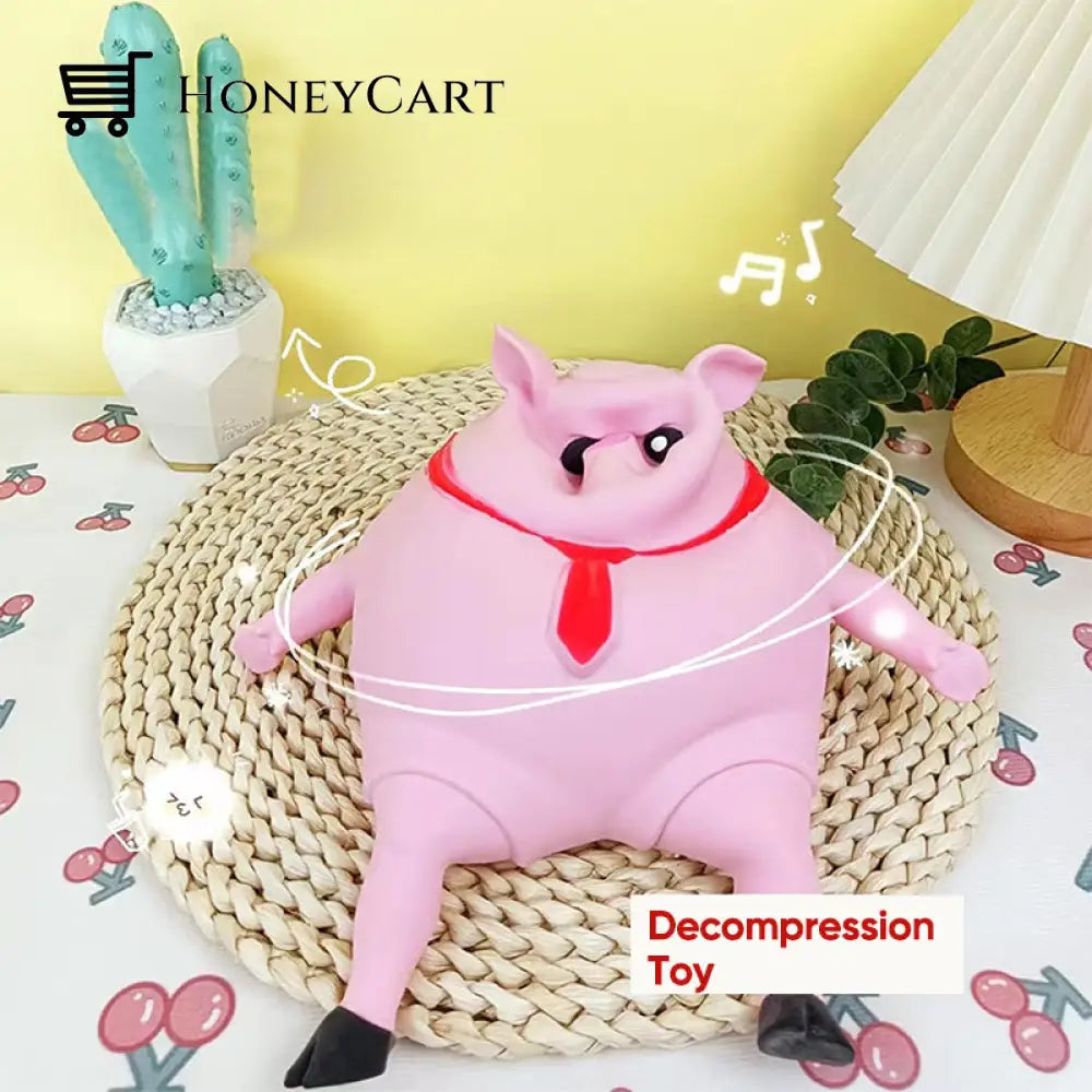Creative Decompression Pink Piggy Toy