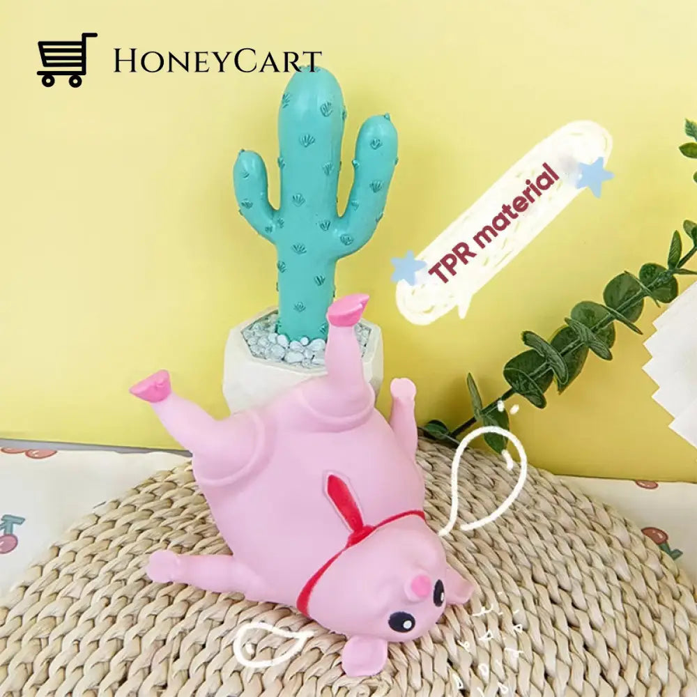 Creative Decompression Pink Piggy Toy