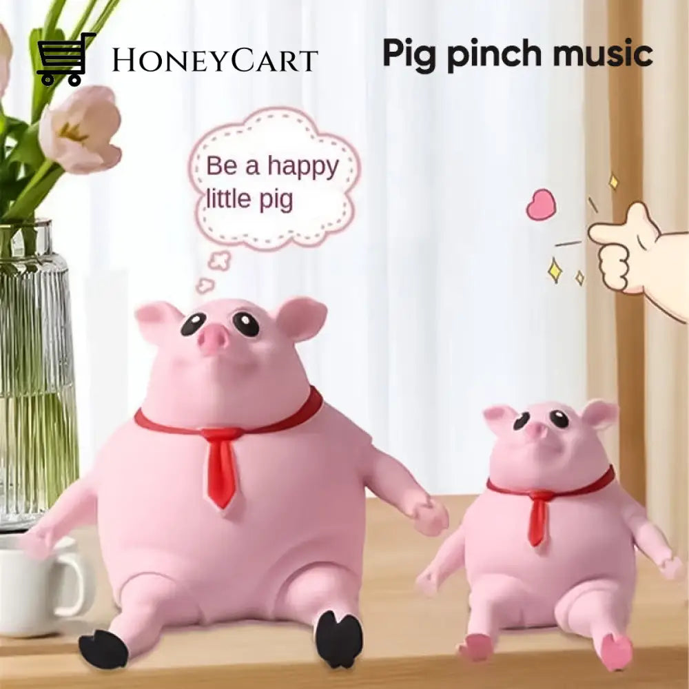Creative Decompression Pink Piggy Toy