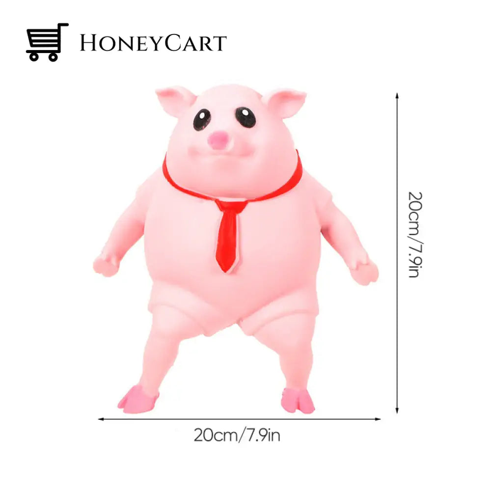 Creative Decompression Pink Piggy Toy L