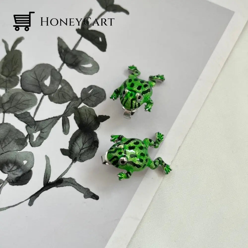 Creative Frog Earring Clips