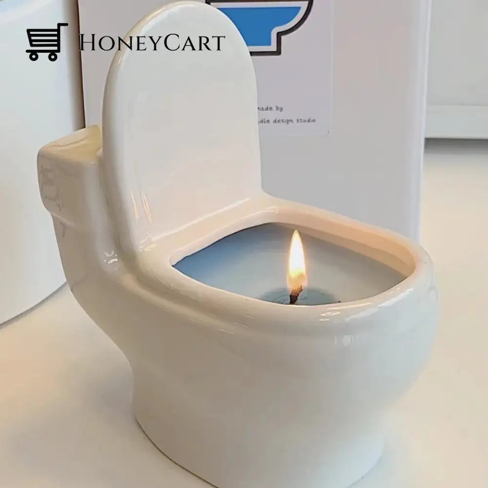 Creative Funny Toilet Aromatherapy Candle Candles